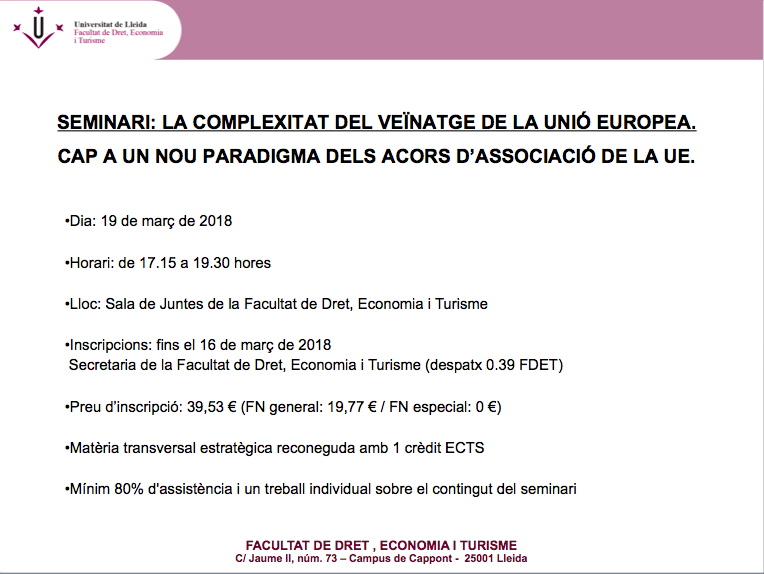 VEÏNATGE DE LA UNIÓ EUROPEA
