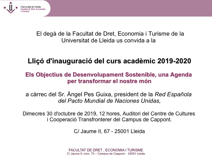 Inauguració