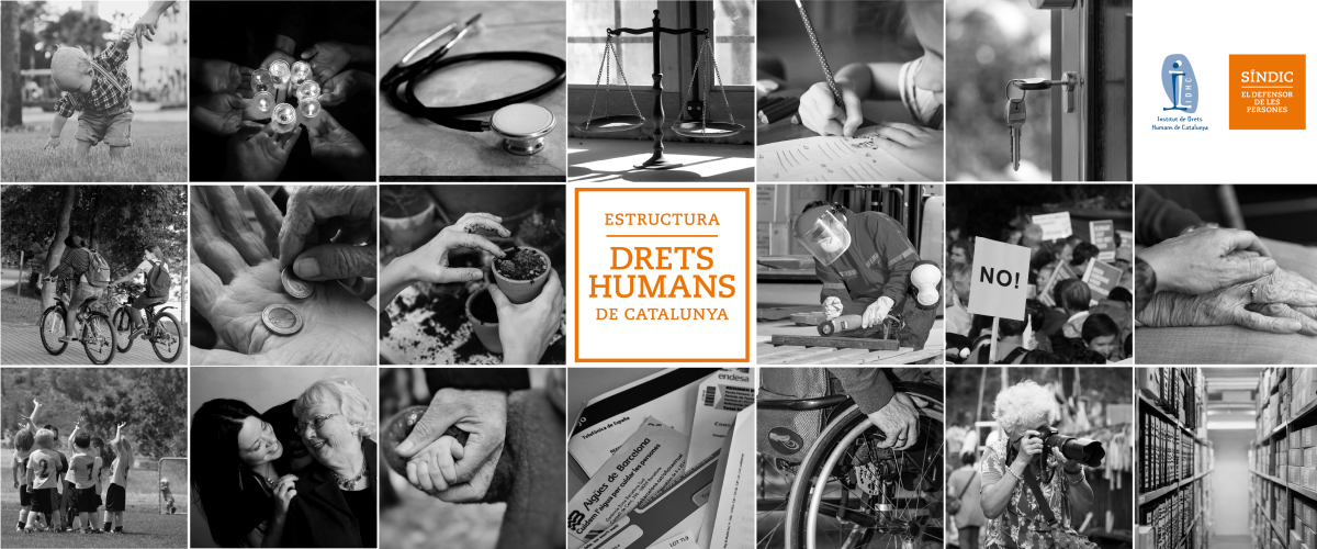 Banner Estructura de dret humans de Catalunya