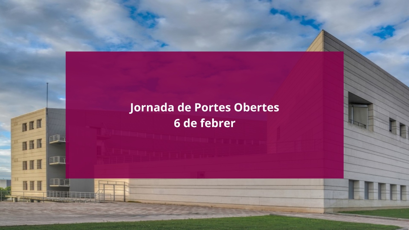 Jornada de Portes Obertes del 6 de febrer
